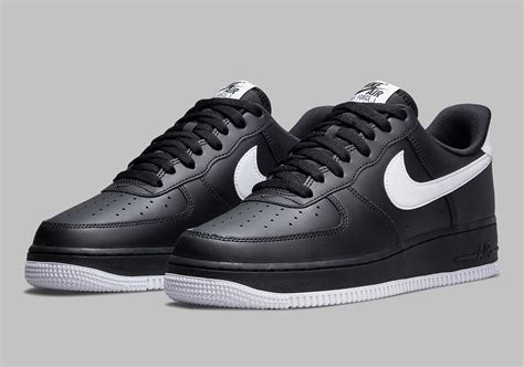 nike air force one zwart wit|nike air force 1 shoes.